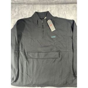 Levi's 1/4 Zip Mock Neck Sweatshirt ~New with Tags~